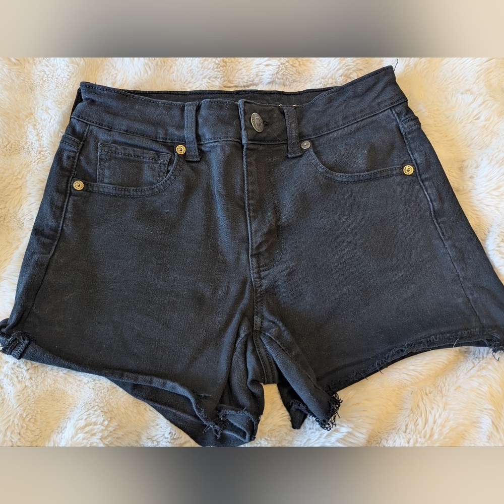 2/$20 American Eagle Outfitters Dark Gray Jean Shorts - Picture 2 of 6